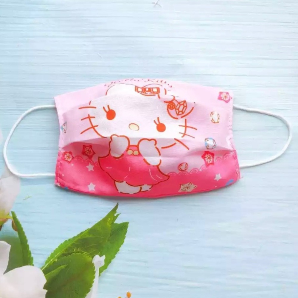 Hello Kitty face mask cover